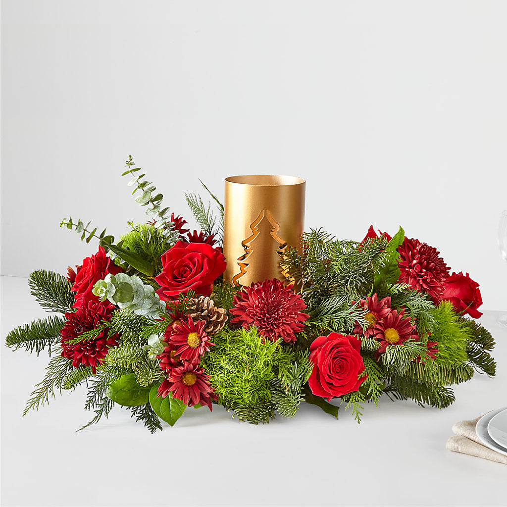 Toast the Season Centerpiece – Windsor Florist Inc., The, New York NY