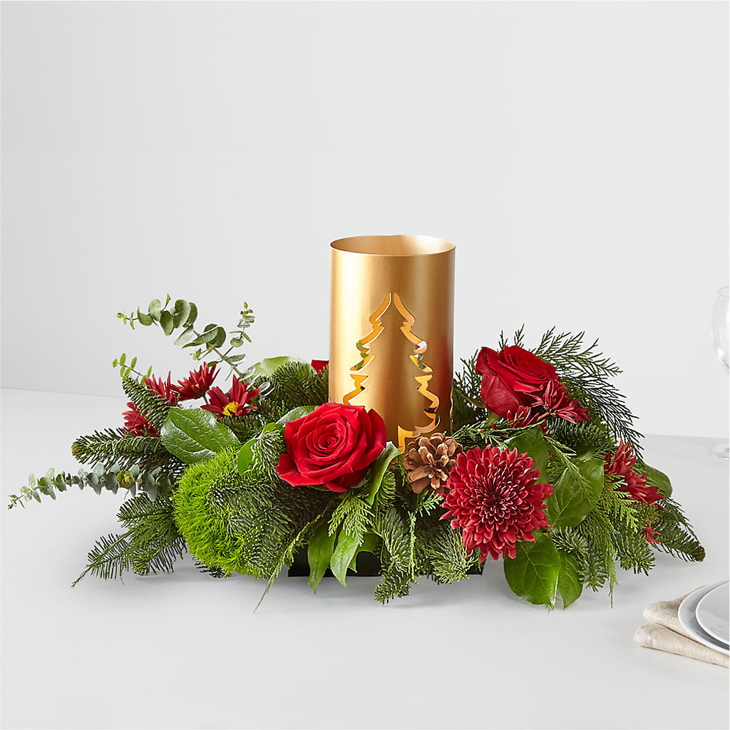 Toast the Season Centerpiece – Windsor Florist Inc., The, New York NY