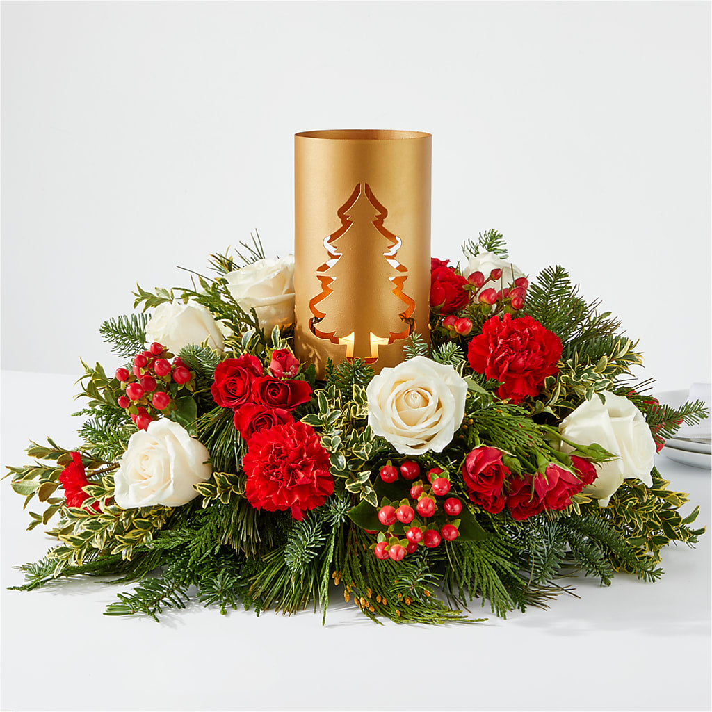 December Dreams Centerpiece – Windsor Florist Inc., The, New York NY