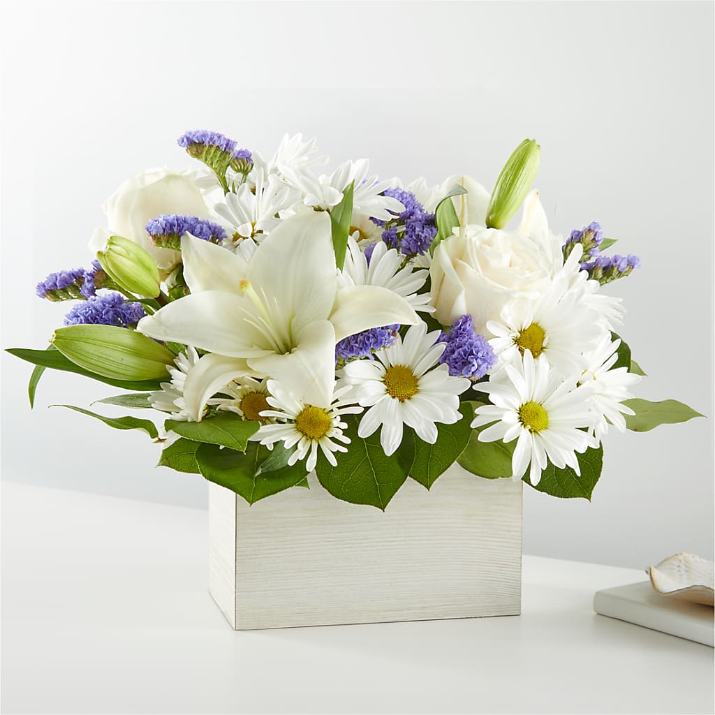 Beyond Blue Box Bouquet – Windsor Florist Inc., The, New York NY