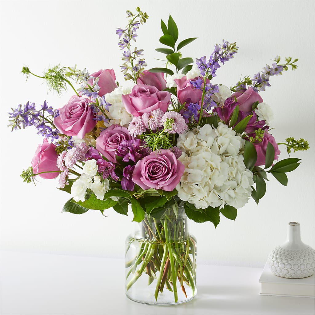 Violet Caress Bouquet – Windsor Florist Inc., The, New York NY