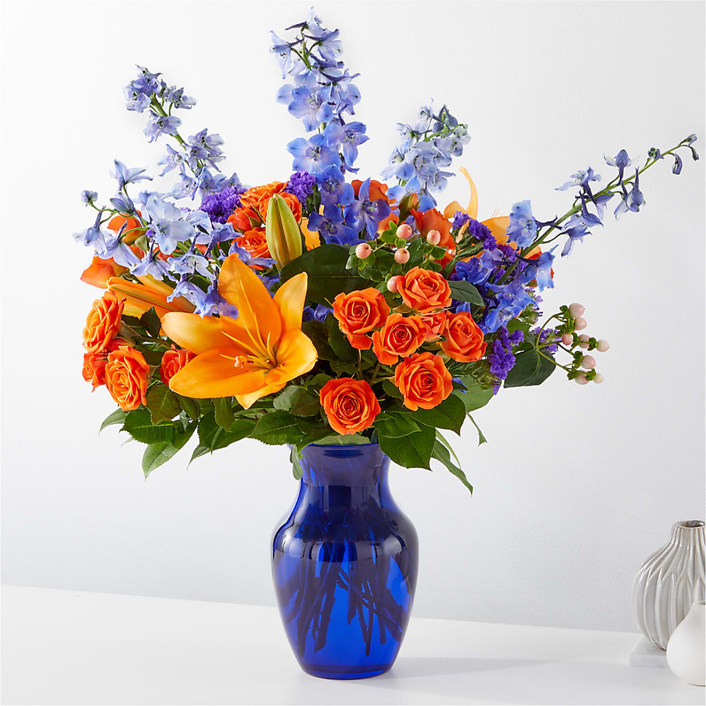 Radiant Citrus Bouquet – Windsor Florist Inc., The, New York NY