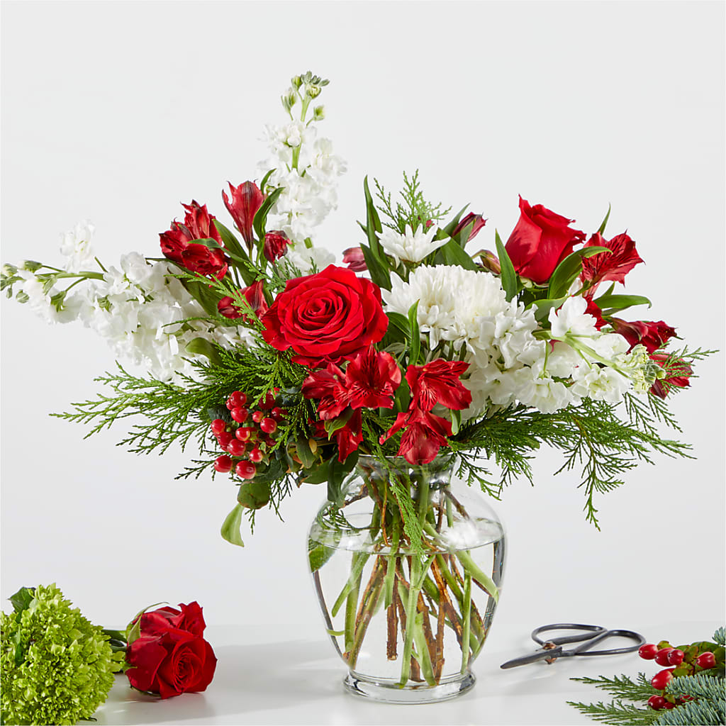 Merry Moment Bouquet – A Florist Original – Windsor Florist Inc., The, New York NY