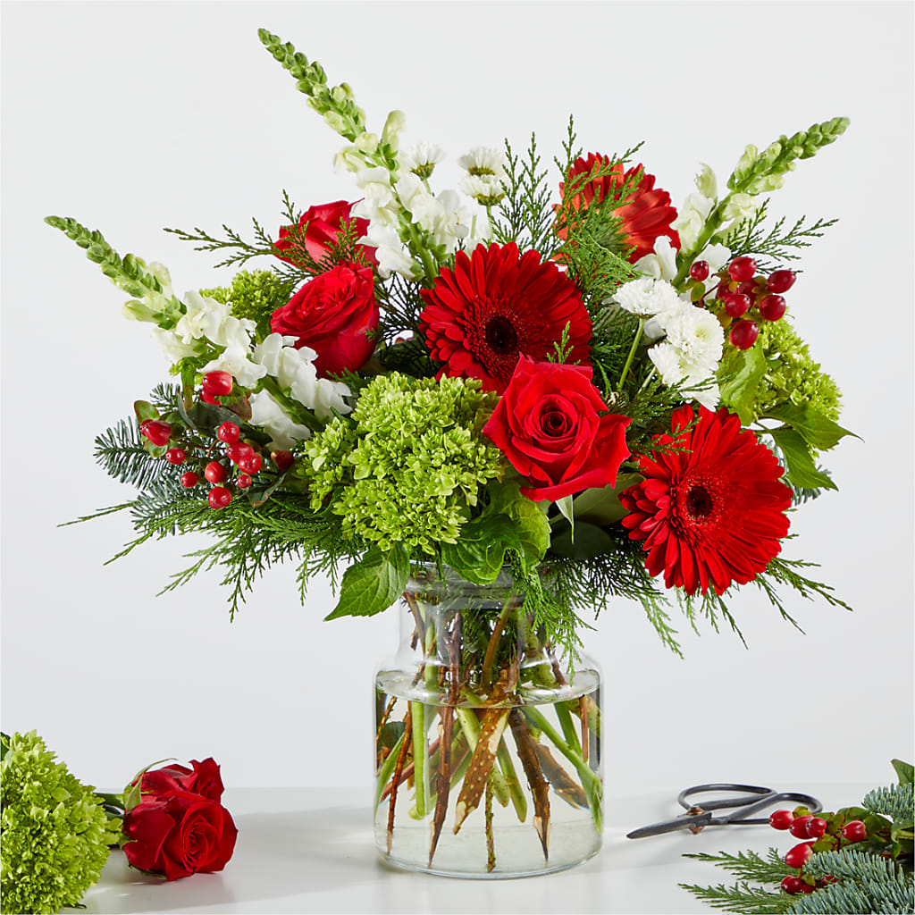 Merry Moment Bouquet – A Florist Original – Windsor Florist Inc., The, New York NY