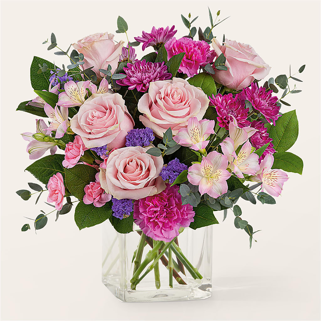 Rosy Radiance Bouquet – Windsor Florist Inc., The, New York NY