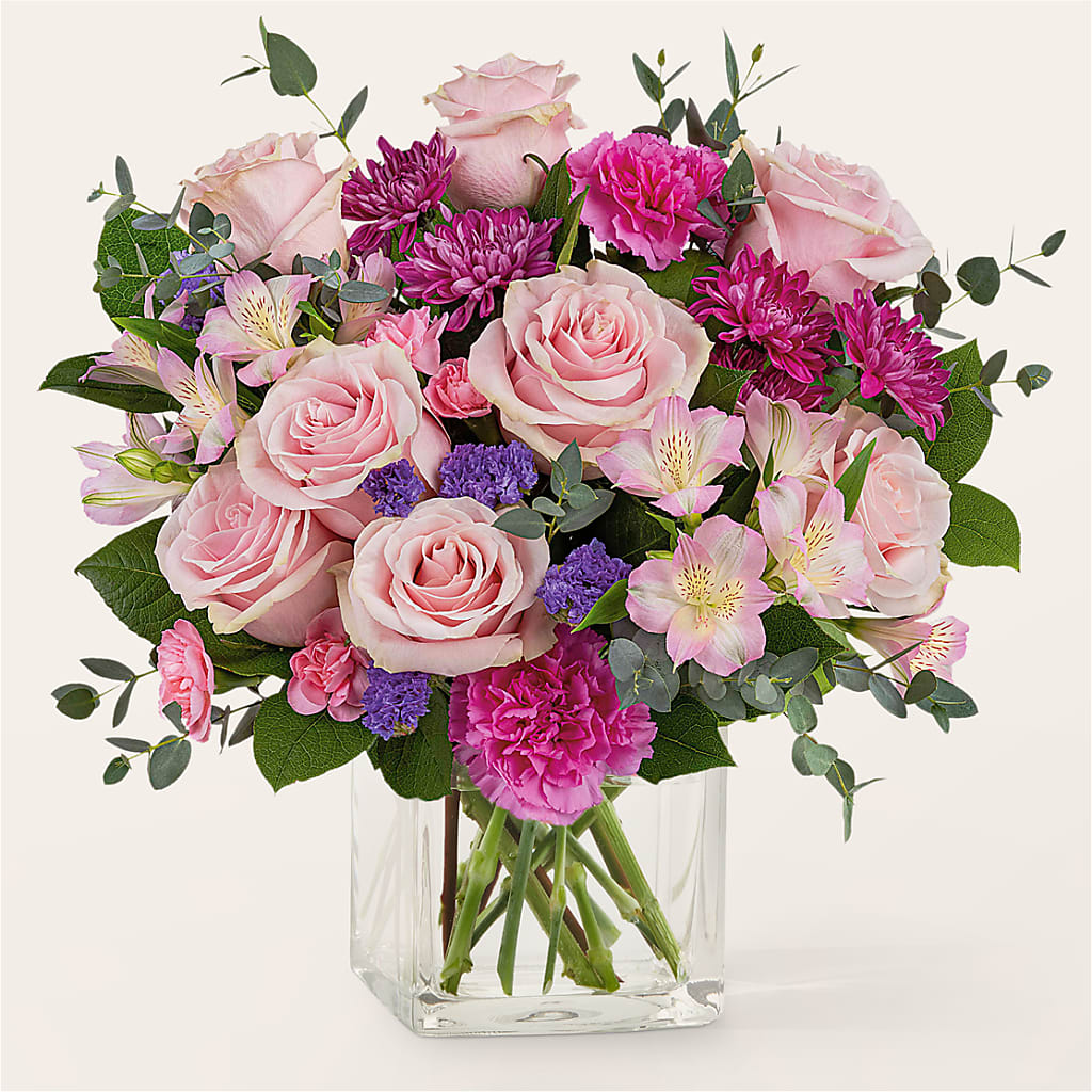 Rosy Radiance Bouquet – Windsor Florist Inc., The, New York NY
