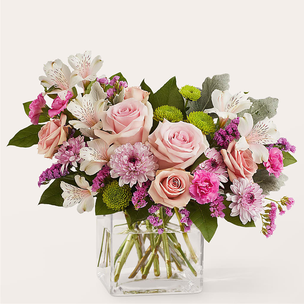 Pink Suede Bouquet – Windsor Florist Inc., The, New York NY