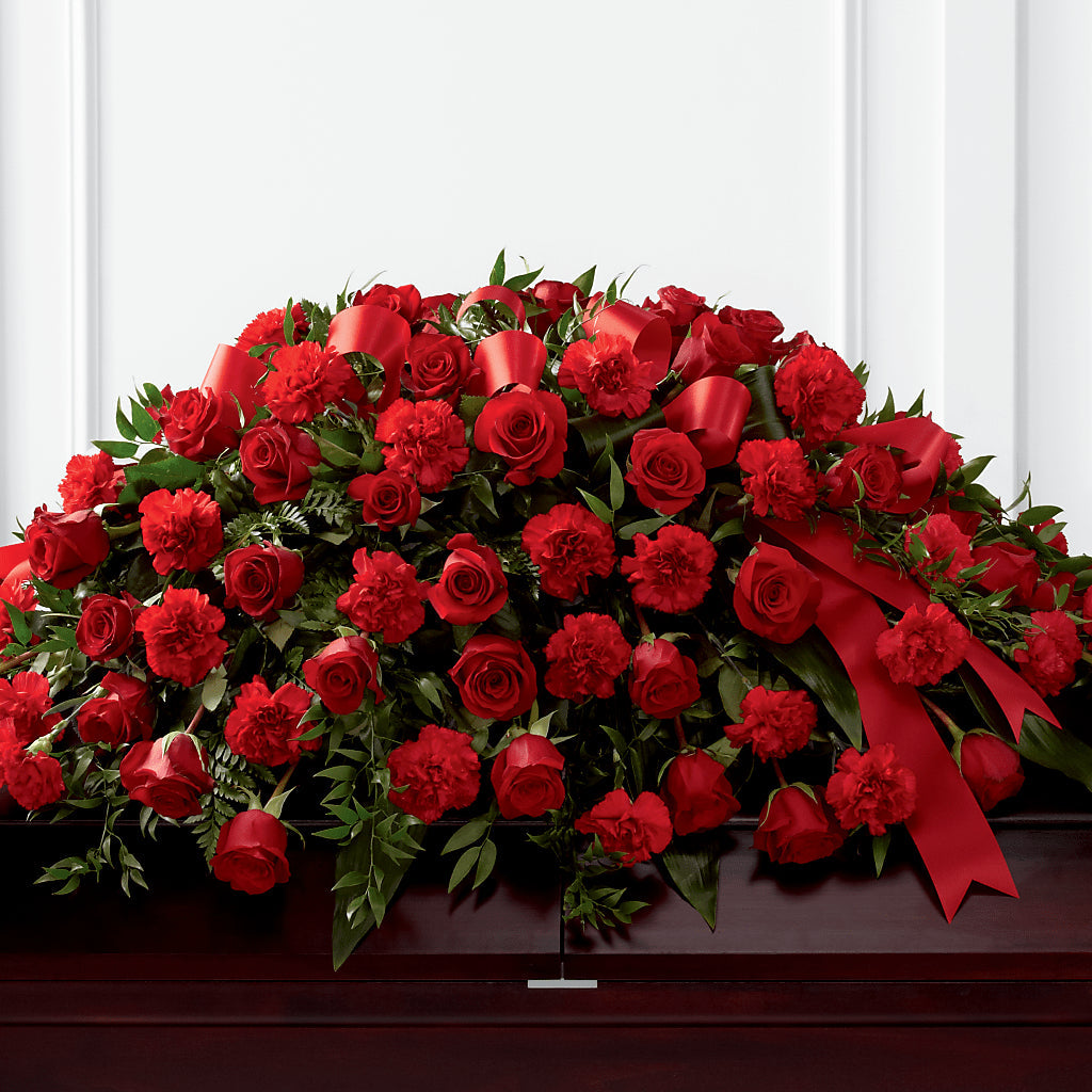 Tribute of Life Casket Spray – Windsor Florist Inc., The, New York NY