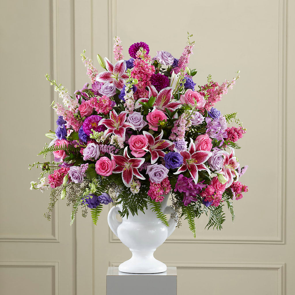 Peaceful Tribute Arrangement – Windsor Florist Inc., The, New York NY