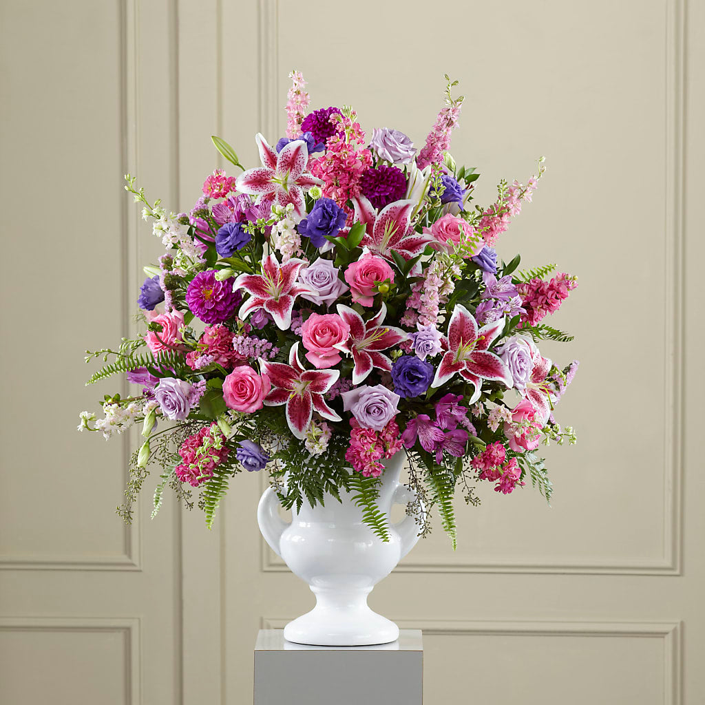 Peaceful Tribute Arrangement – Windsor Florist Inc., The, New York NY