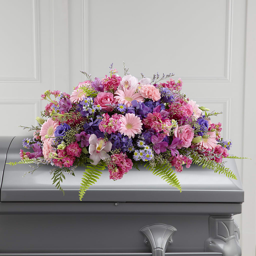 Glorious Garden Casket Spray – Windsor Florist Inc., The, New York NY