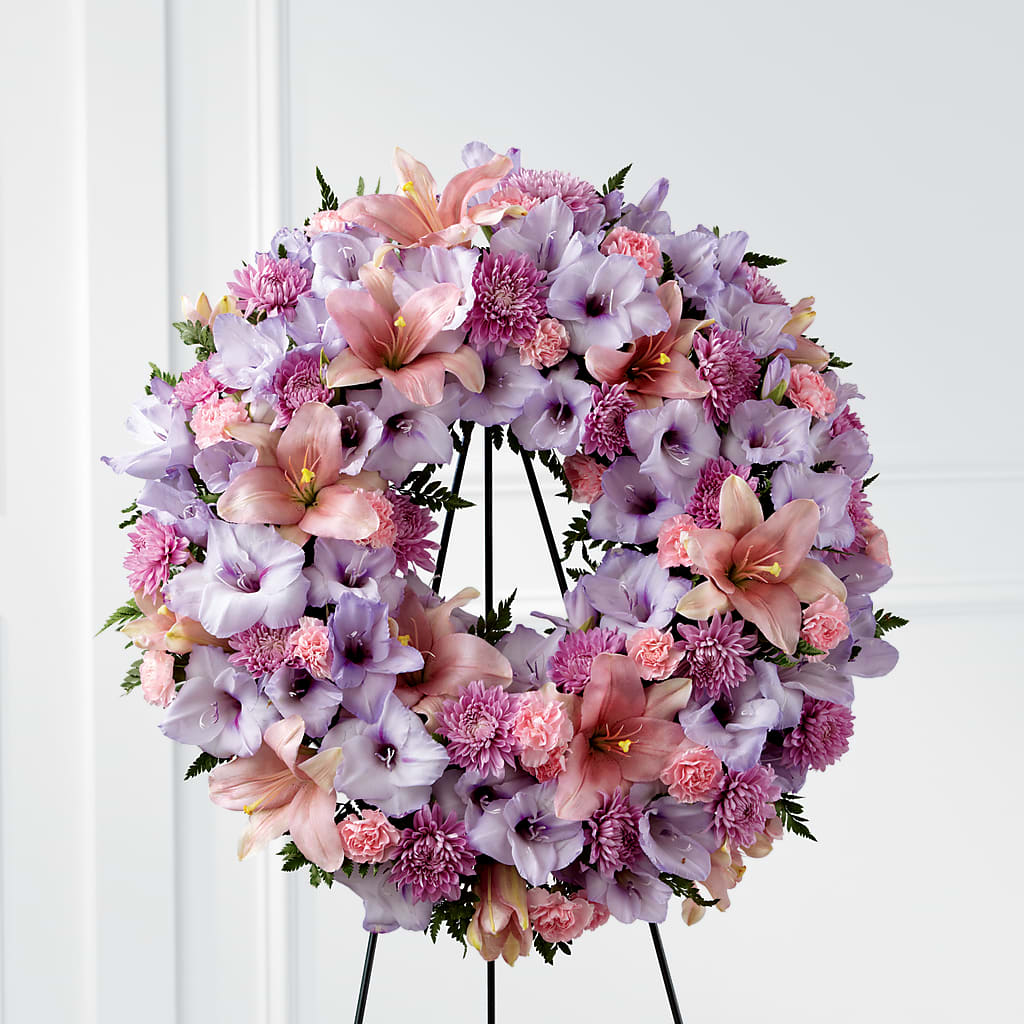 Beloved Friend Wreath – Windsor Florist Inc., The, New York NY