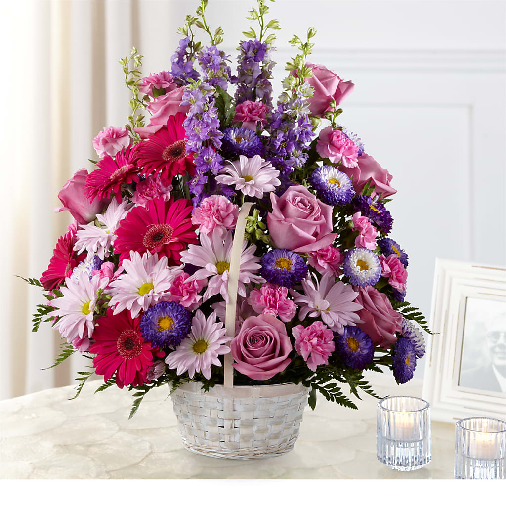 Pastel Peace Basket – Windsor Florist Inc., The, New York NY