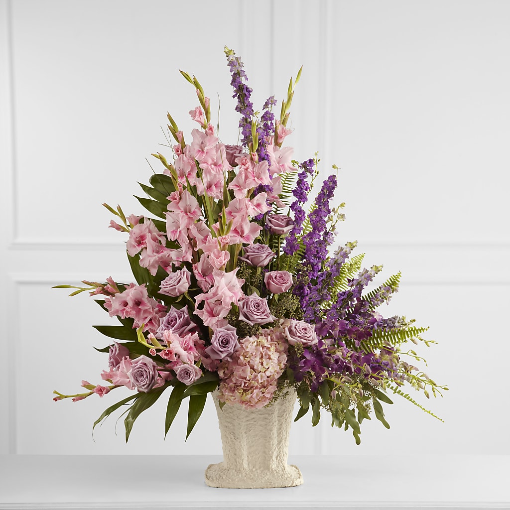 Flowing Garden Arrangement – Windsor Florist Inc., The, New York NY