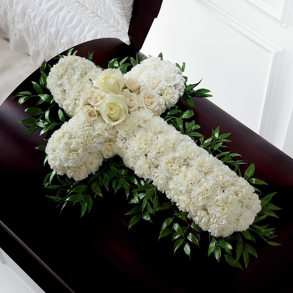 Peaceful Memories Casket Spray (Standard) – Windsor Florist Inc., The, New York NY