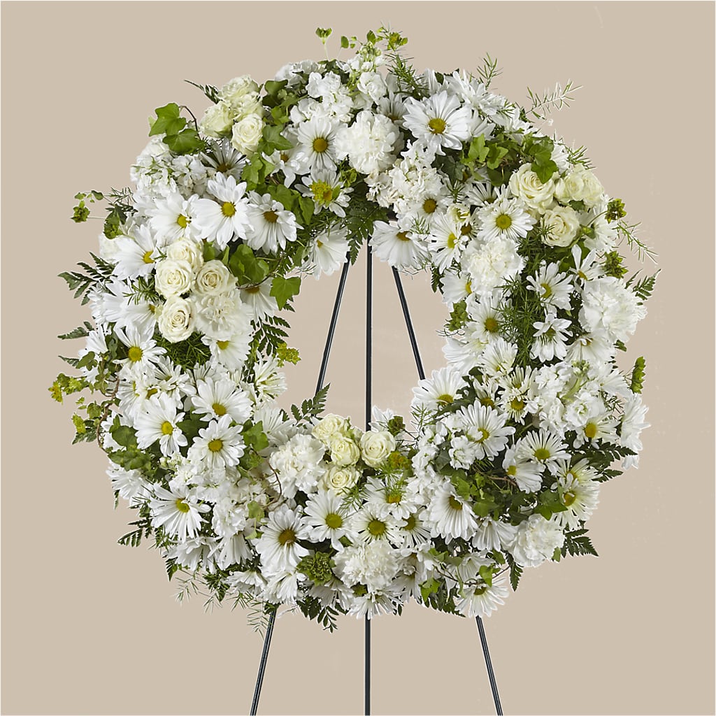 Faithful Wishes Wreath – Windsor Florist Inc., The, New York NY
