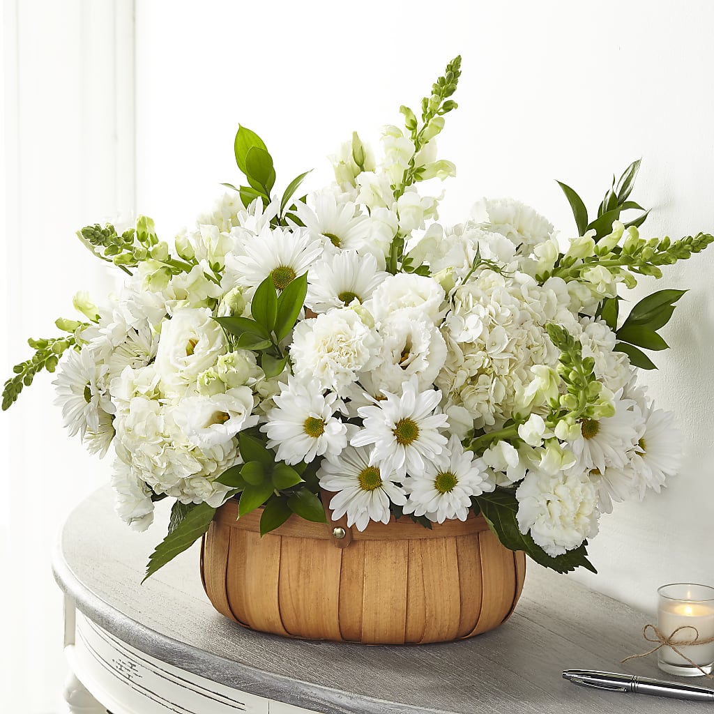 Pure Ivory Basket – Windsor Florist Inc., The, New York NY