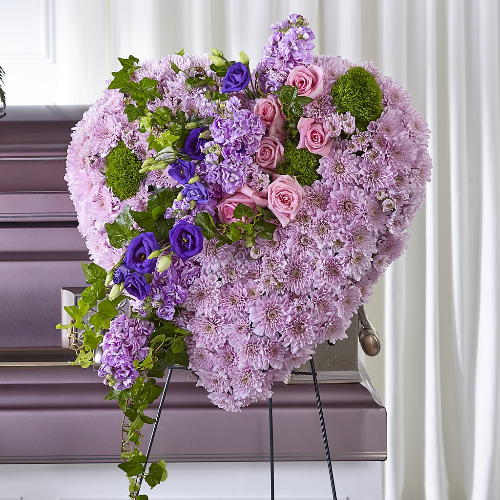Treasured Love Standing Heart – Windsor Florist Inc., The, New York NY