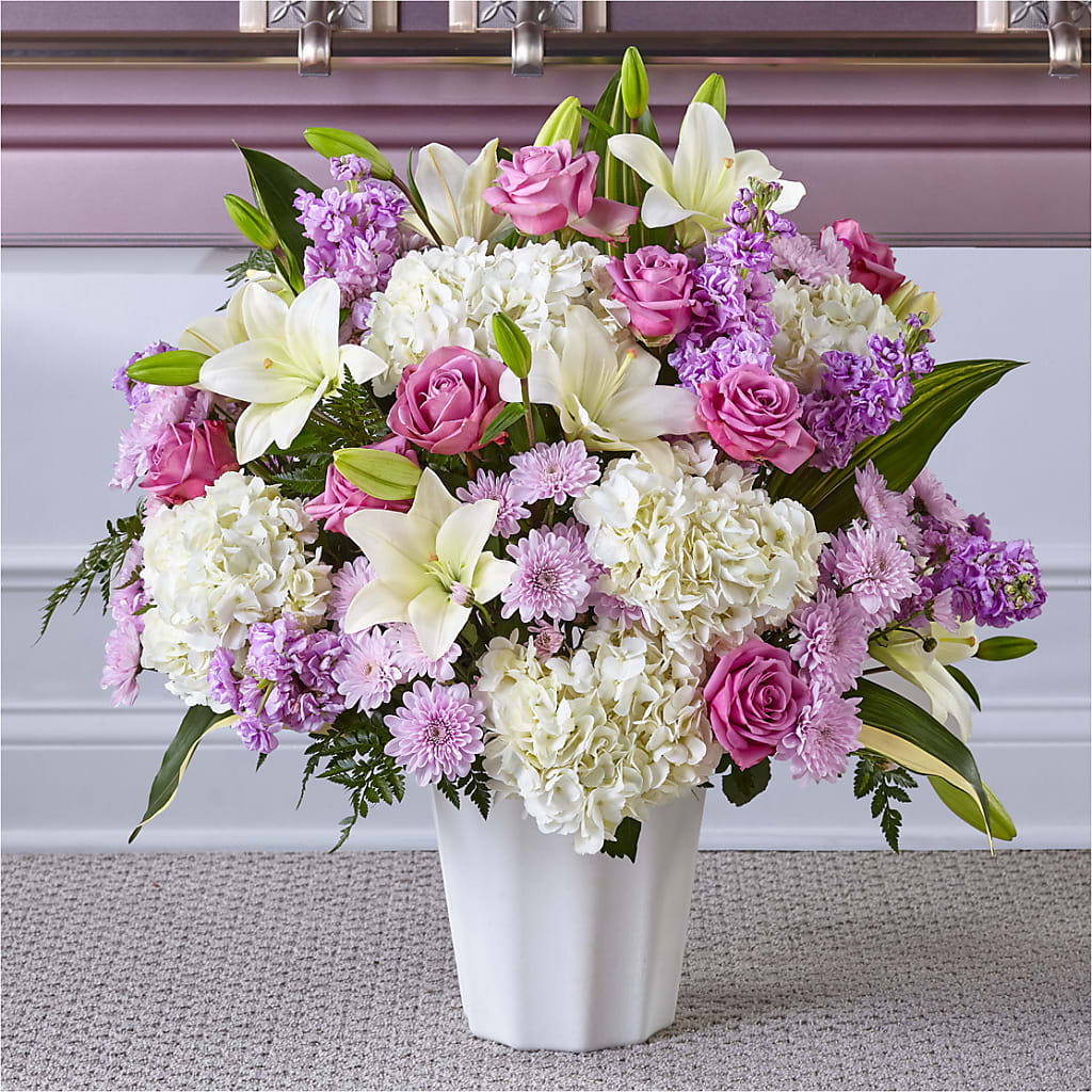 Heaven Sent Floor Basket – Windsor Florist Inc., The, New York NY