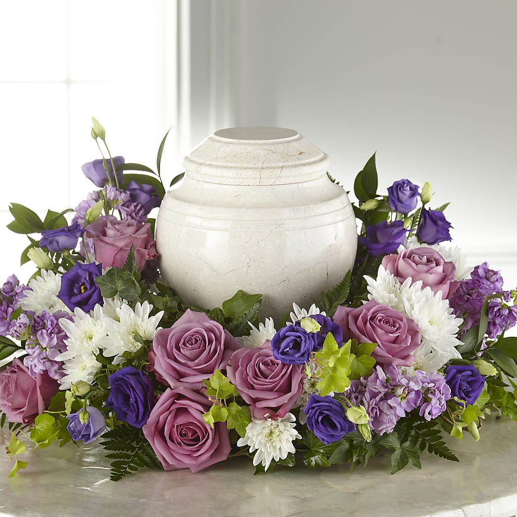 Blooming Sympathy Cremation Adornment – Windsor Florist Inc., The, New York NY