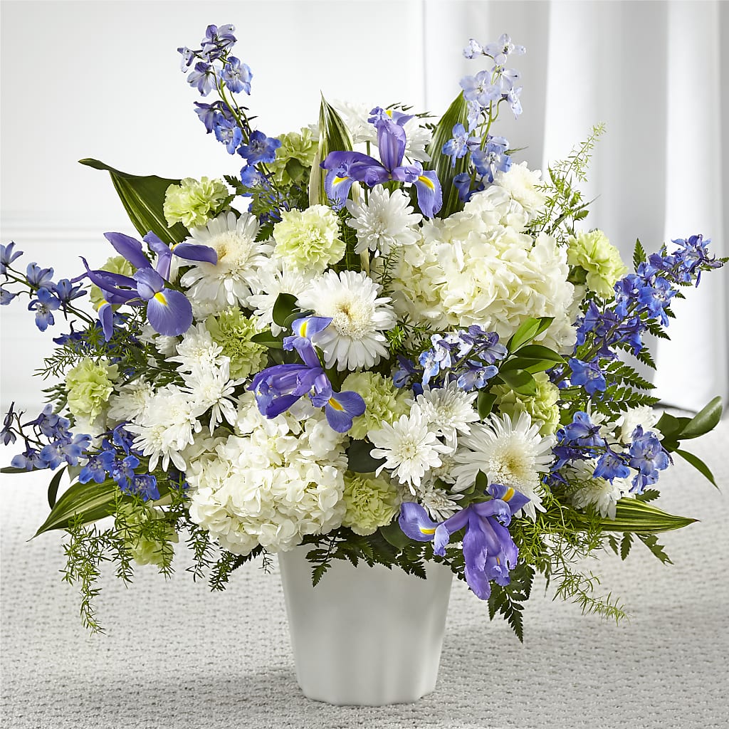 Soft Serenity Floor Basket – Windsor Florist Inc., The, New York NY