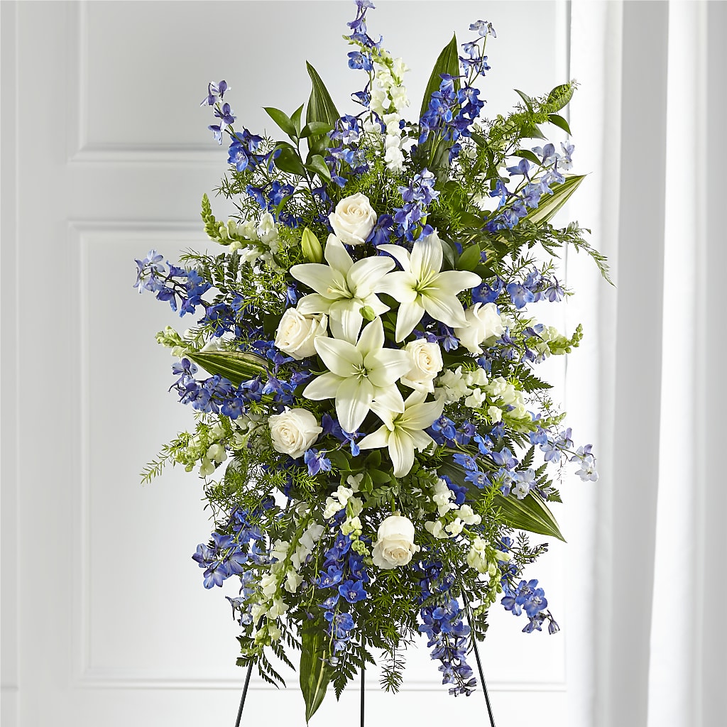 Faithful Friend Standing Spray – Windsor Florist Inc., The, New York NY