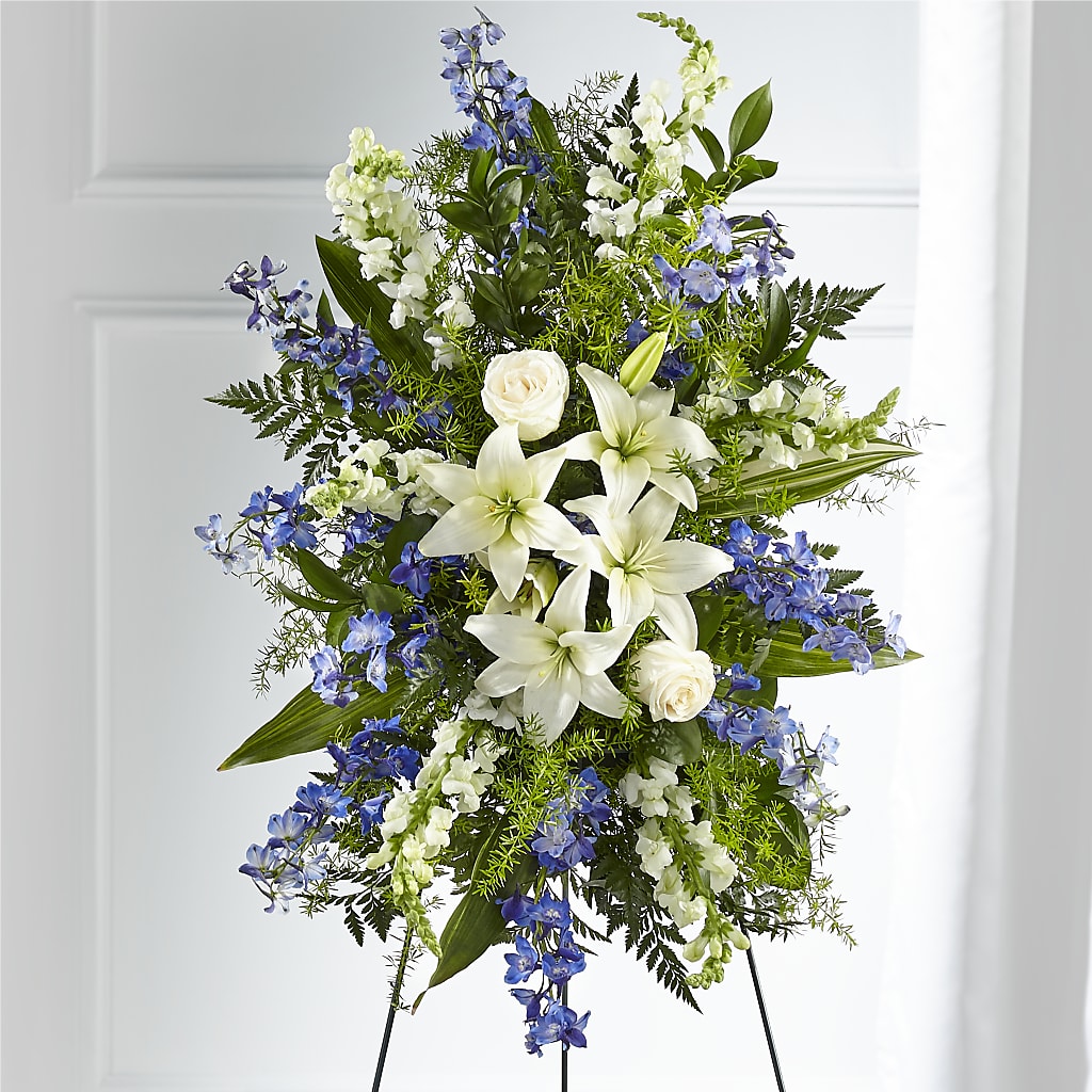 Faithful Friend Standing Spray – Windsor Florist Inc., The, New York NY