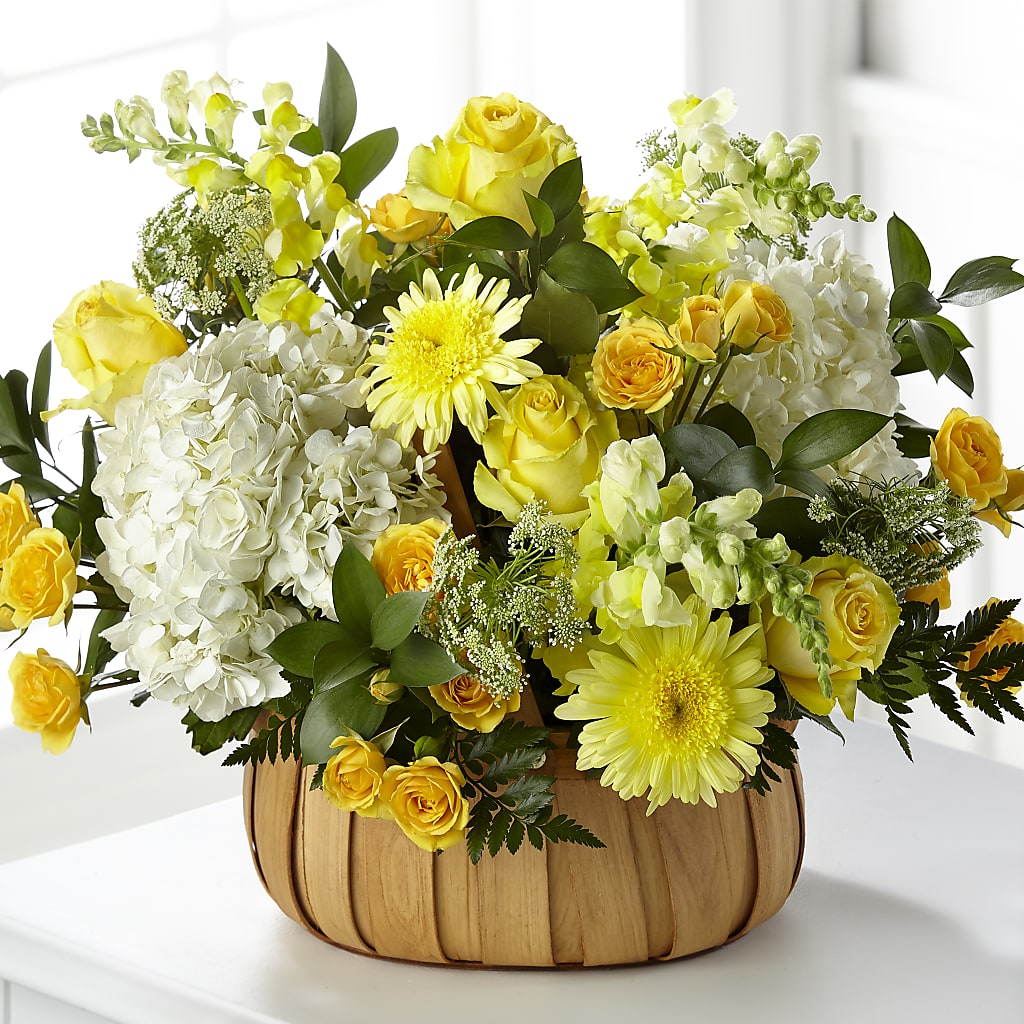 Rustic Remembrance Basket – Windsor Florist Inc., The, New York NY