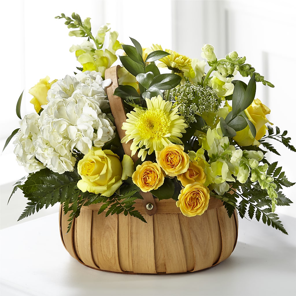 Rustic Remembrance Basket – Windsor Florist Inc., The, New York NY