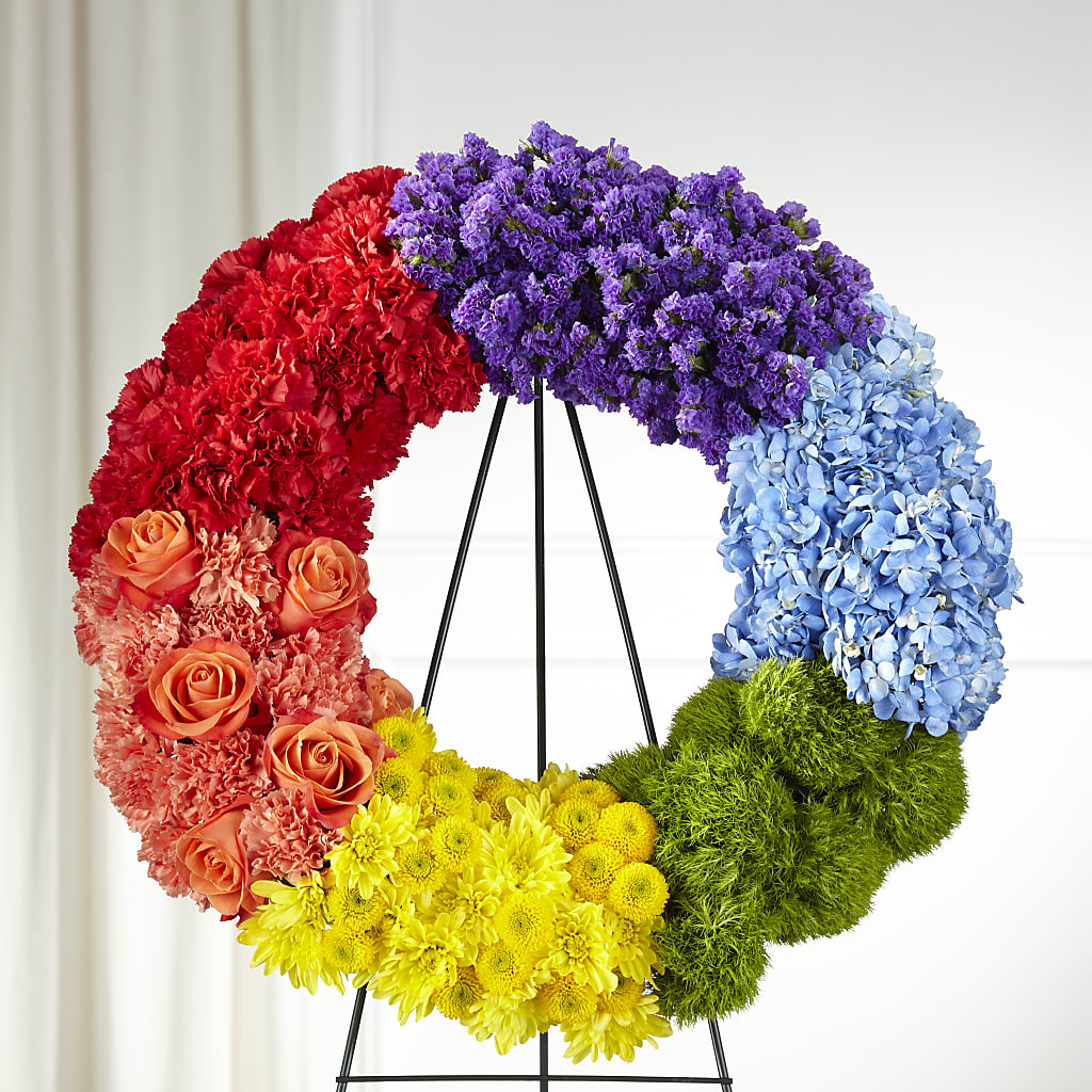 Circle of Love Wreath – Windsor Florist Inc., The, New York NY