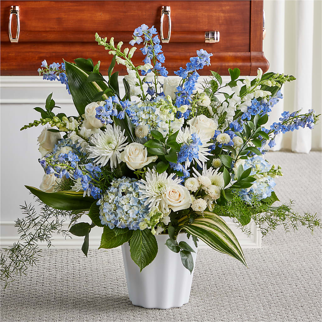Everlasting Memories Floor Basket – Windsor Florist Inc., The, New York NY