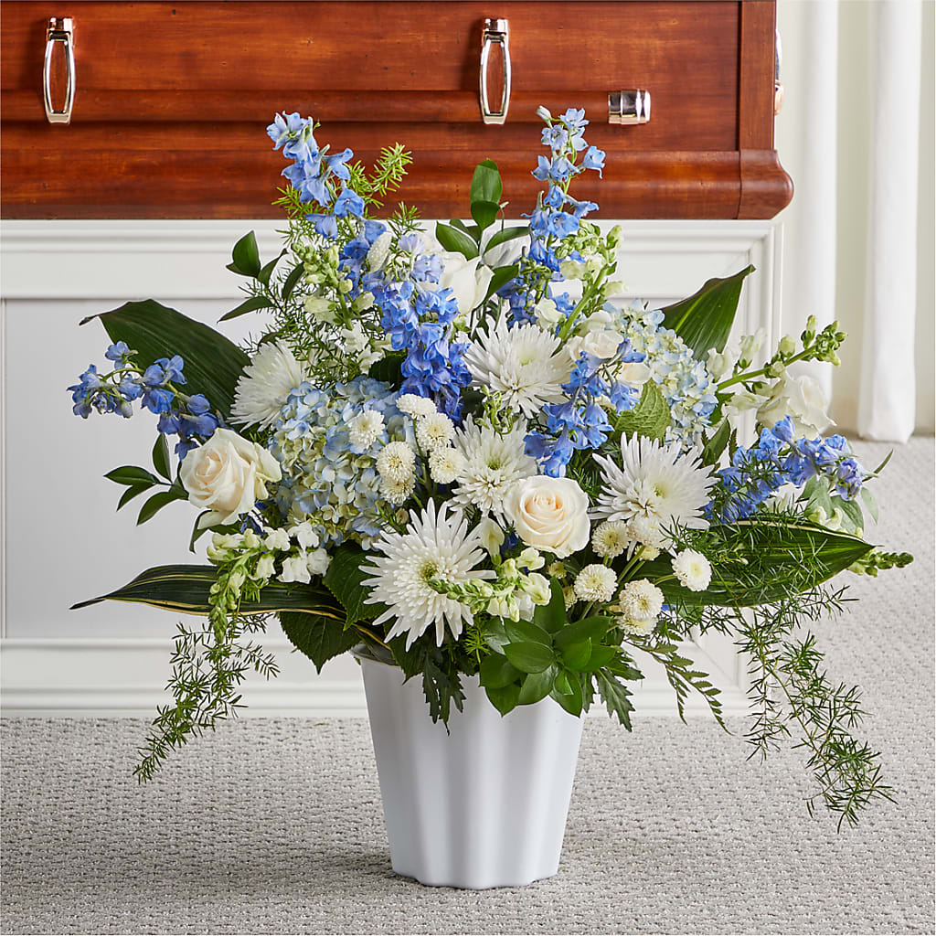 Everlasting Memories Floor Basket – Windsor Florist Inc., The, New York NY