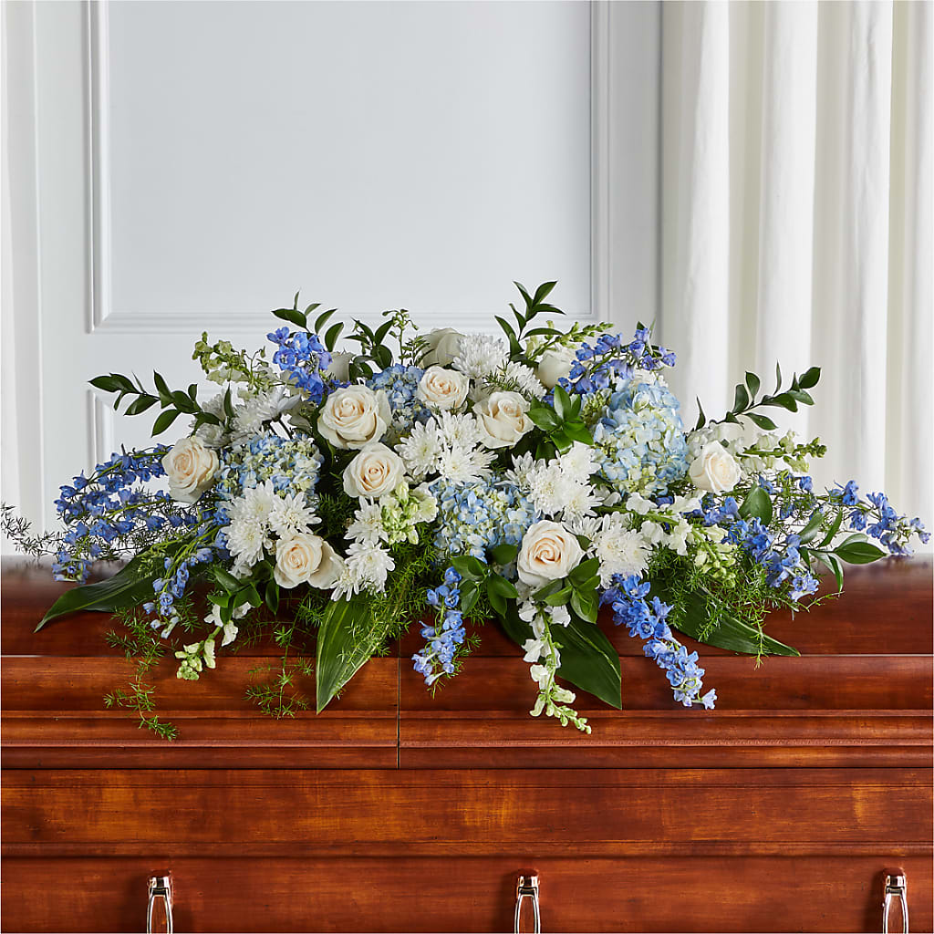 Timeless Essence Casket Spray – Windsor Florist Inc., The, New York NY