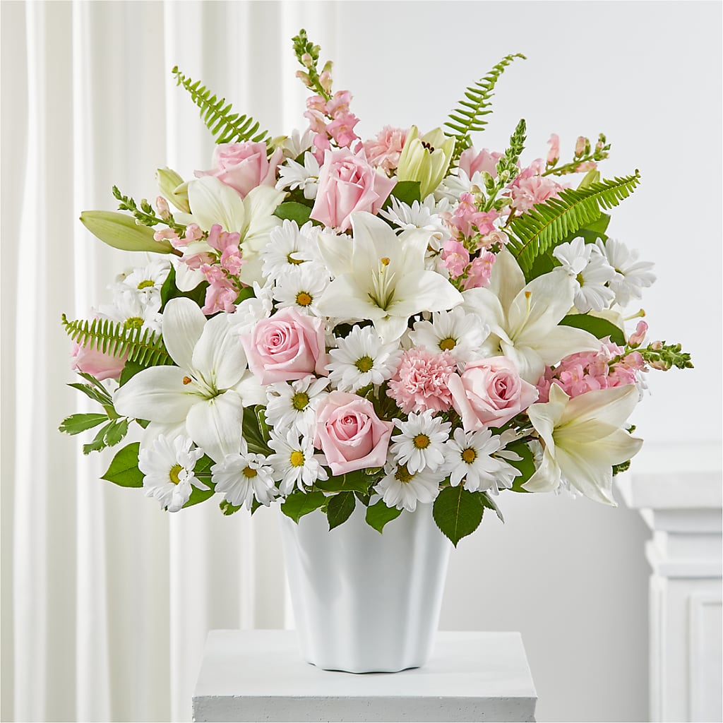 Soft Touch Tabletop Basket – Windsor Florist Inc., The, New York NY