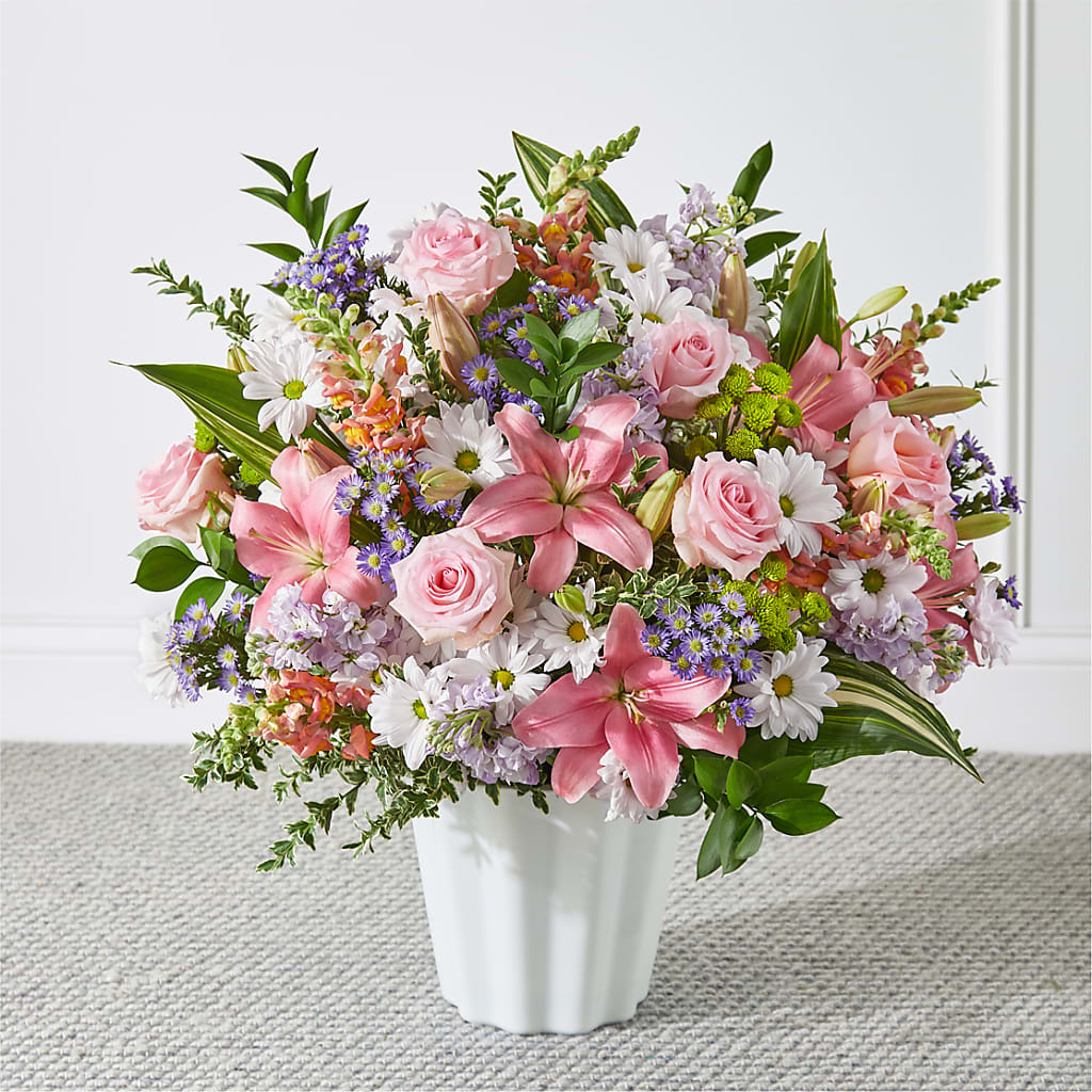 Abundant Compassion Floor Basket – Windsor Florist Inc., The, New York NY