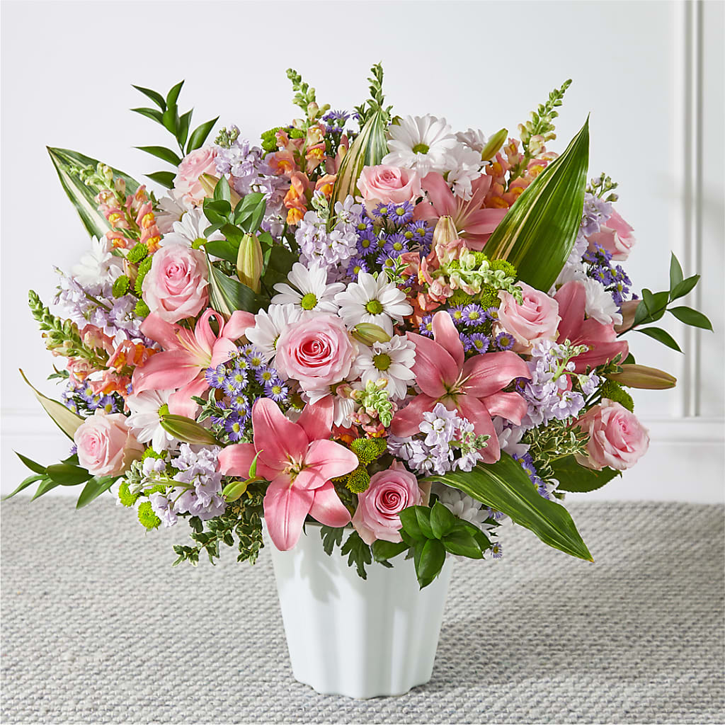 Abundant Compassion Floor Basket – Windsor Florist Inc., The, New York NY