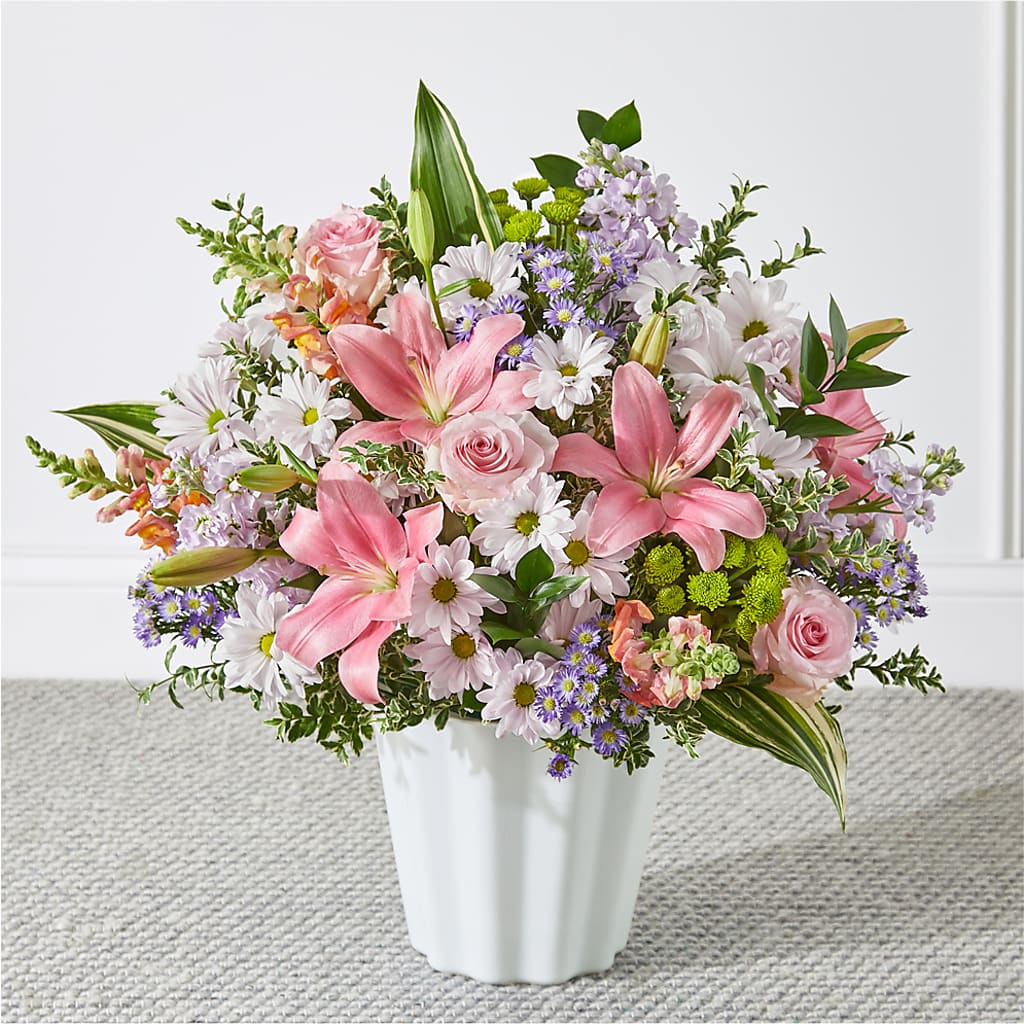 Abundant Compassion Floor Basket – Windsor Florist Inc., The, New York NY