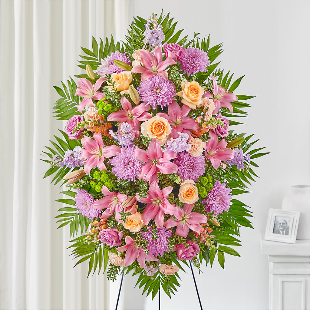 Love & Light Standing Spray – Windsor Florist Inc., The, New York NY