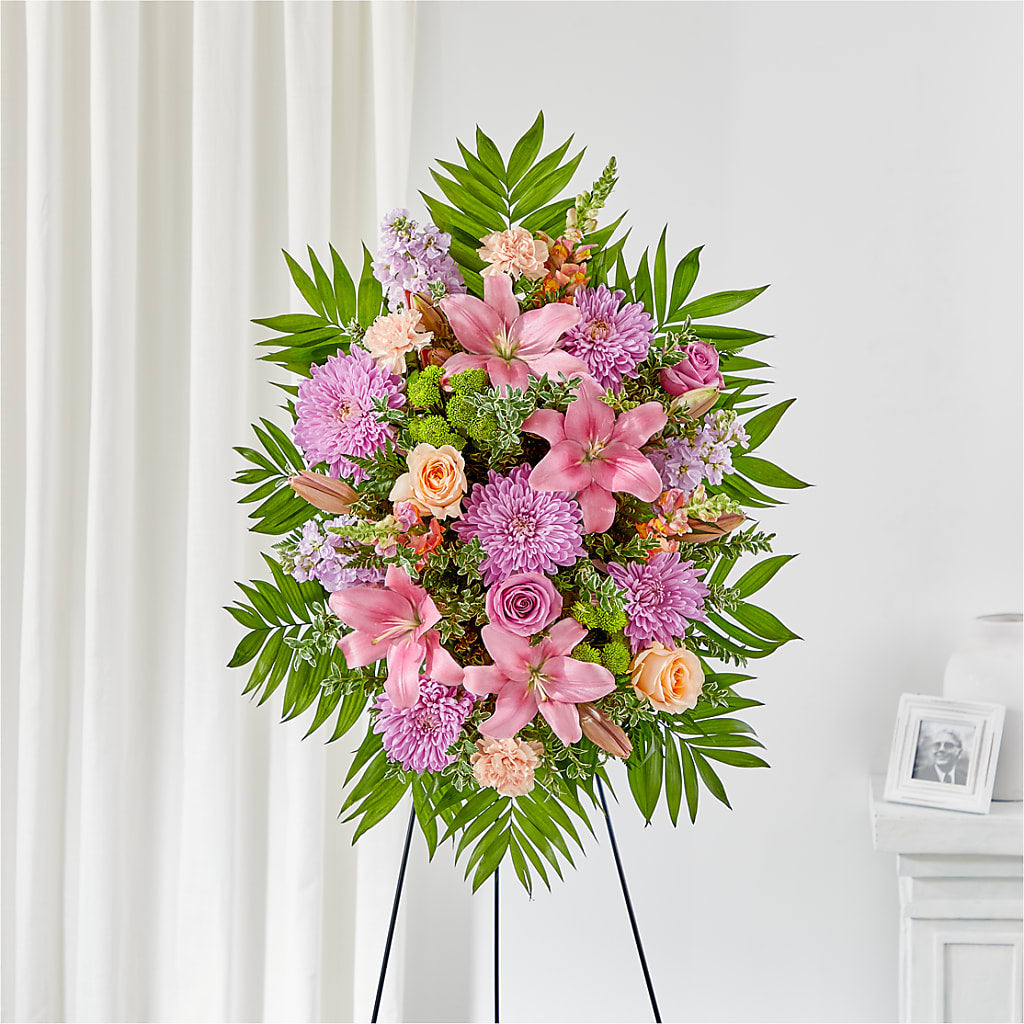 Love & Light Standing Spray – Windsor Florist Inc., The, New York NY