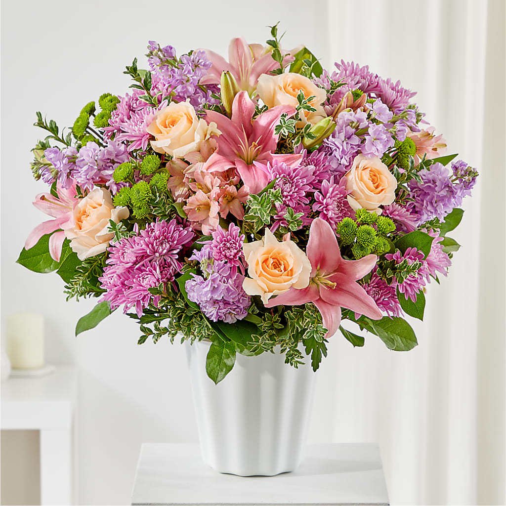 Supportive Embrace Tabletop Basket – Windsor Florist Inc., The, New York NY