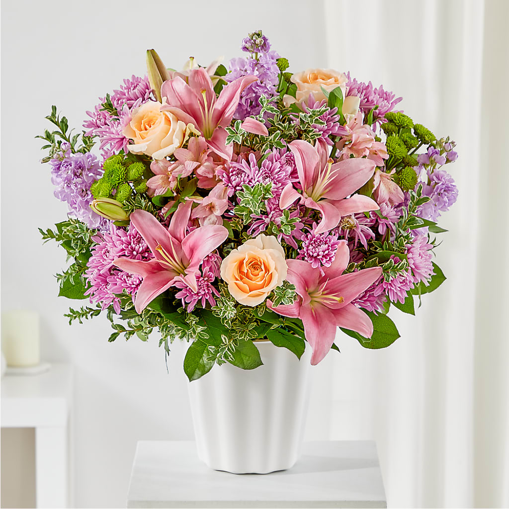 Supportive Embrace Tabletop Basket – Windsor Florist Inc., The, New York NY