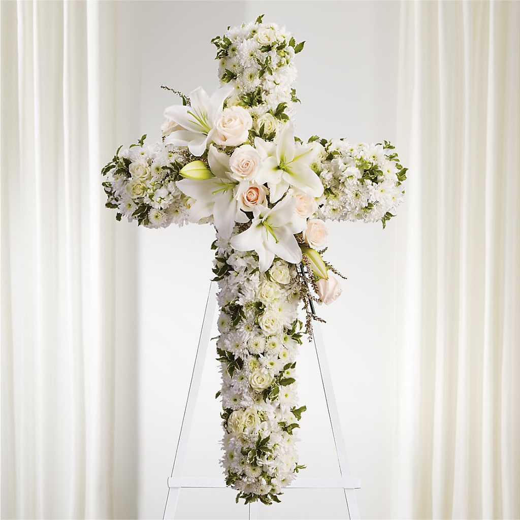 Spiritual Guidance Standing Spray – Windsor Florist Inc., The, New York NY