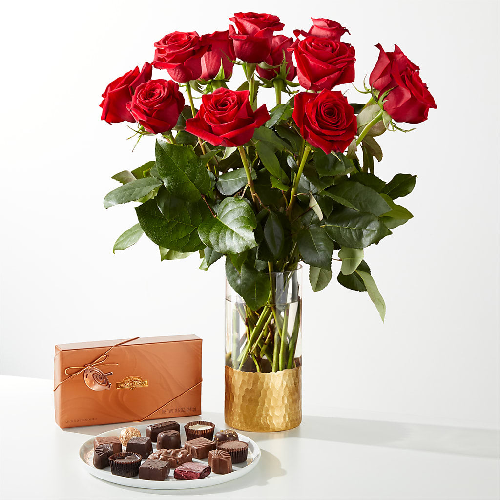 Classic Love Red Rose Bouquet – Windsor Florist Inc., The, New York NY