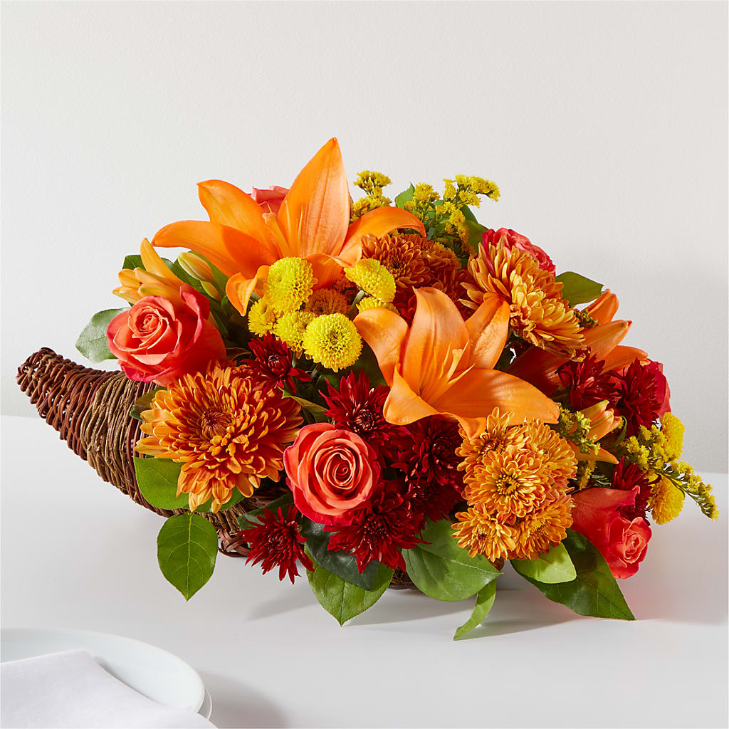 Bouquet of Blessings Cornucopia – Windsor Florist Inc., The, New York NY