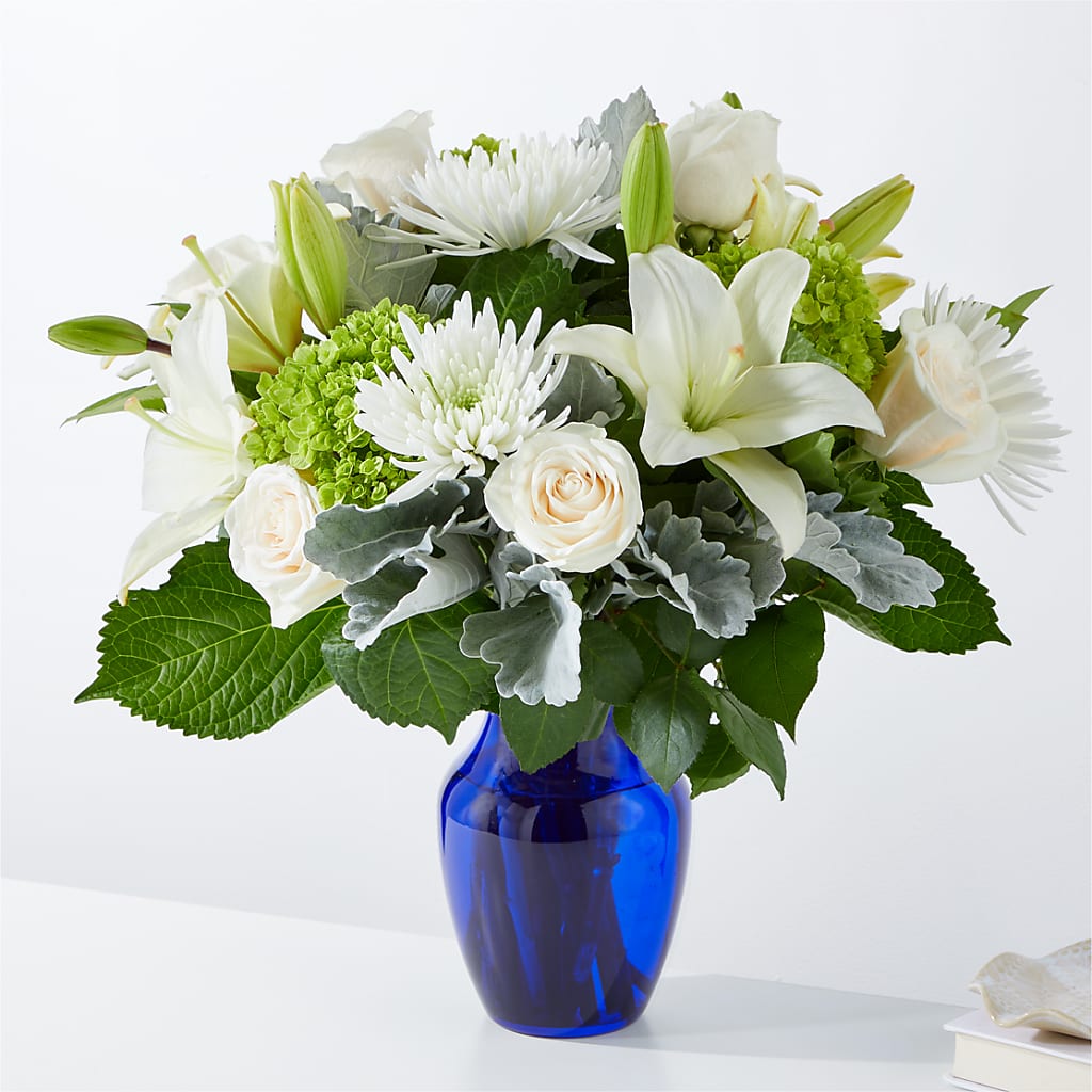 Snowy Dreams Bouquet – Windsor Florist Inc., The, New York NY
