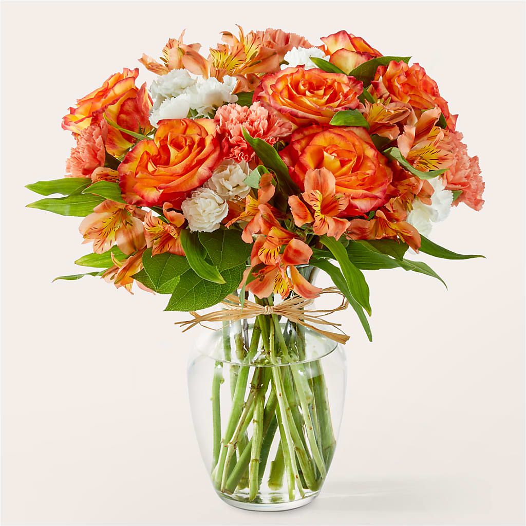 Apricot Glow Bouquet – Windsor Florist Inc., The, New York NY