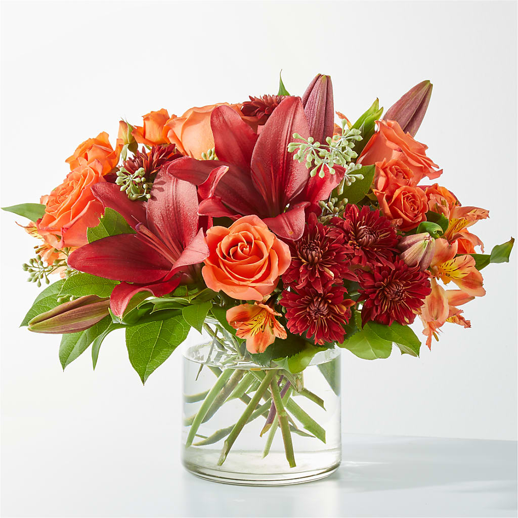 Crimson Leaves Bouquet – Windsor Florist Inc., The, New York NY