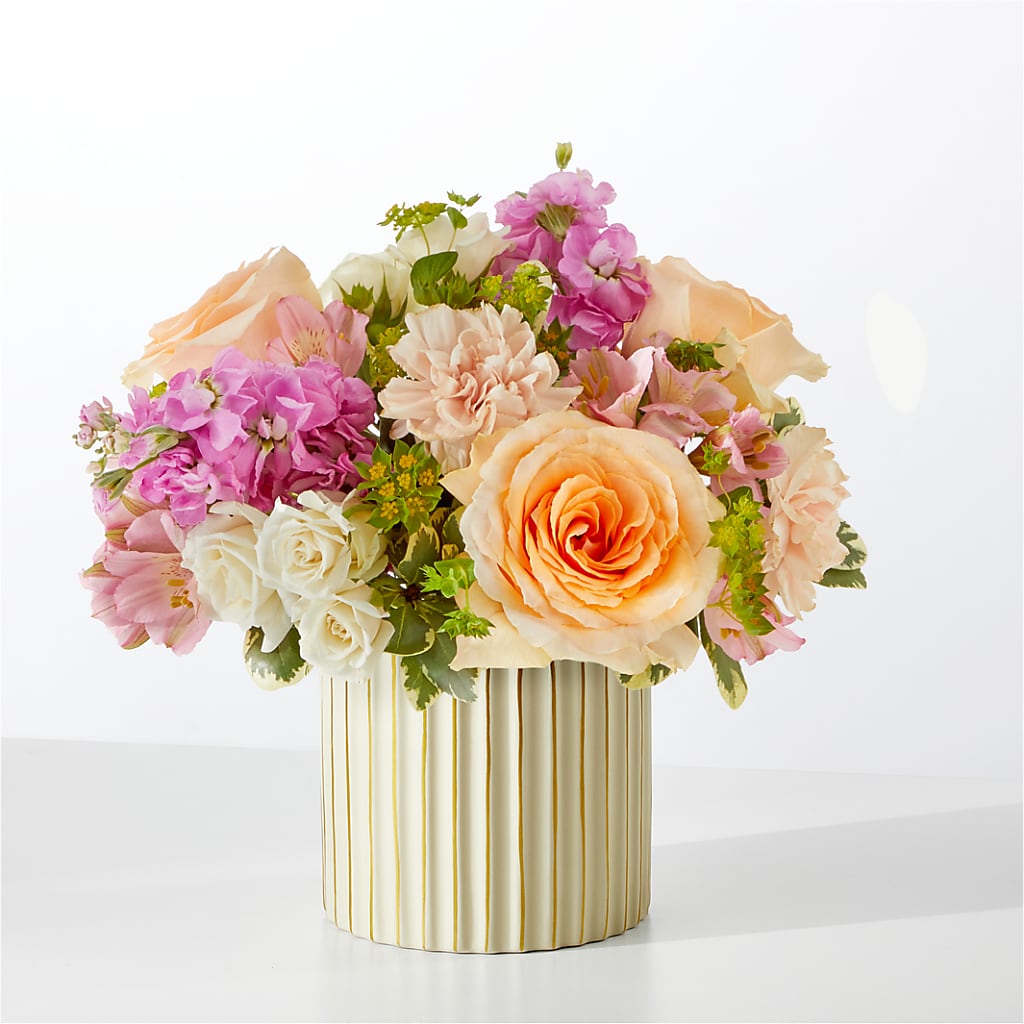 Paradise Bouquet with Ivory Vase – Windsor Florist Inc., The, New York NY