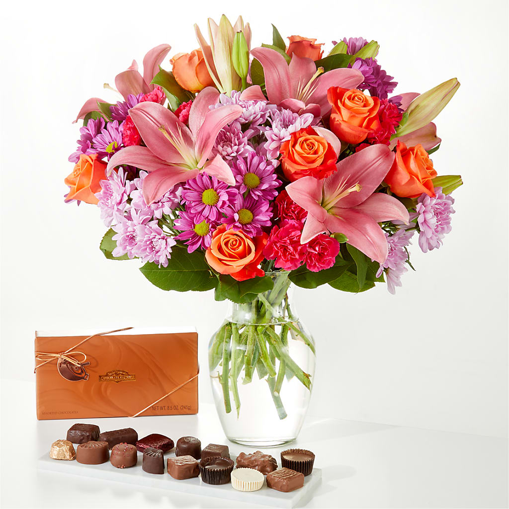 One and Only Bouquet and Chocolate Bundle – Windsor Florist Inc., The, New York NY