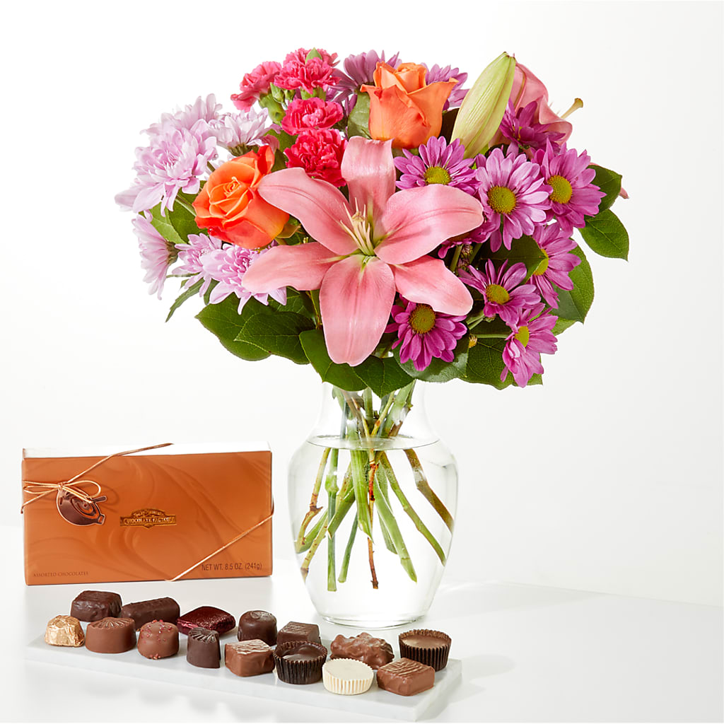 One and Only Bouquet and Chocolate Bundle – Windsor Florist Inc., The, New York NY